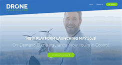 Desktop Screenshot of droneinsurance.com